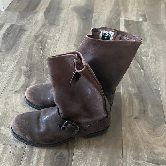 Frye Moto Boots - Picture 2 of 6